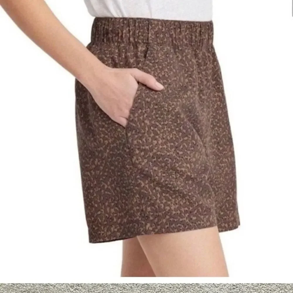 Social Standard By Sanctuary Cheetah Print Pull On Shorts Size L